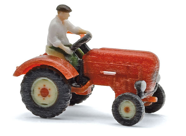 Busch 87503 - Traktor Junior mit Bauer TT