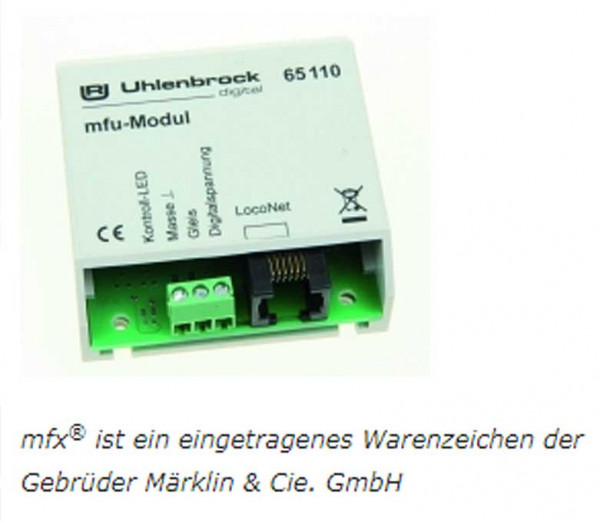 Uhlenbrock 65110 - mfu-Modul für Intellibox II