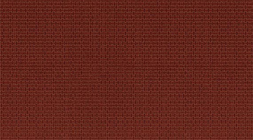 Kibri 34147 - Backstein-Kreuzverbund-Platte 20 x 12 cm