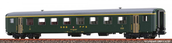 Brawa 65238 - Einheitswagen A EWII SBB, Epoche III