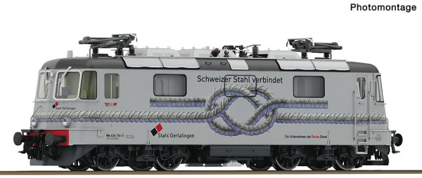Roco 7520214 - PRIV E-Lok RM 114 "Stahl Gerlafingen" AC-Snd. E5