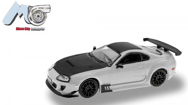 Herpa 87MC000017 - Toyota Supra, silber (1993-2002)