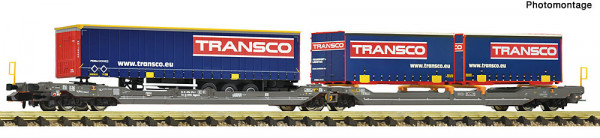 Fleischmann 6660151 - SBB Hupac Doppeltaschenwagen T3000e Ep.6, "TRANSCO"