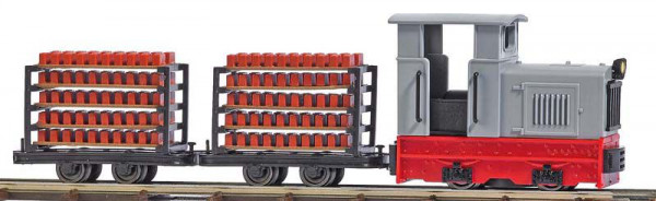 Busch 12014 - Feldbahn Start-Set »Ziegeltransport«