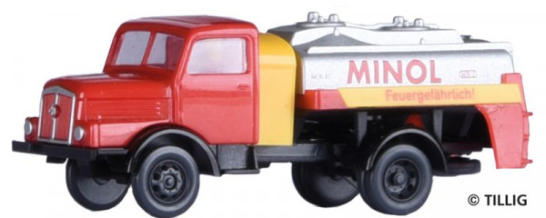 Tillig 19064 - LKW H3A Tankwagen „MINOL“