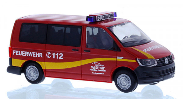 Rietze 53755 - Volkswagen T6 FW Hansestadt Wismar