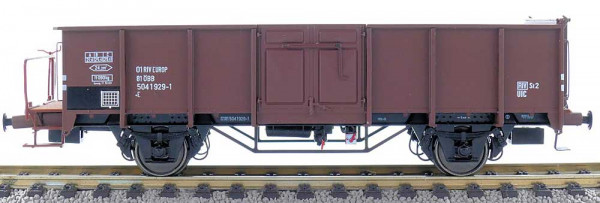 Exacttrain 23968 - OBB offener Güterwagen E EUROP mit Bremserbuhne Ep.4a
