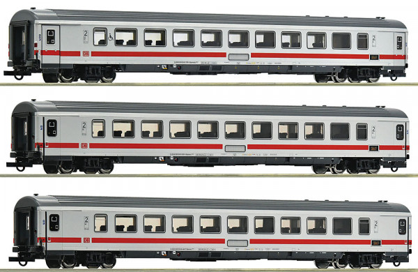 Roco 6200185 - DB-AG 3er Set Personenwagen IC DB AG #3 E6
