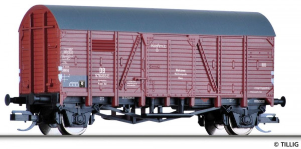 Tillig 95234 - DB ged. Güterwagen "Wekawe Weintransporte Mainz" Ep.3