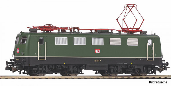 Piko 51538 - DB Ellok BR 141 grün Ep. 4, altroter DB-Keks, DCC + Sound