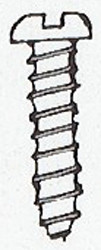 Weinert 2205 - Blechschr.2,9x32mm DIN7971 10S