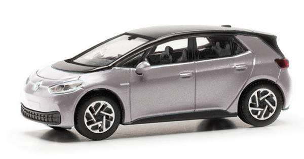 Herpa 431101-003 - VW ID. 3, scale silver metallic