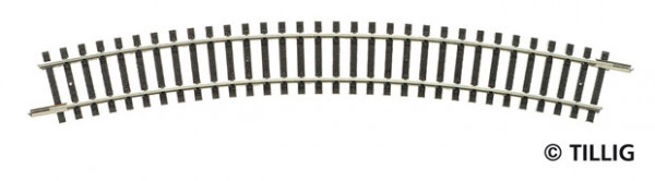 Tillig 83109 - Gebogenes Gleis R11 R 310 mm / 30°