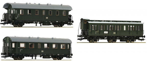 Roco 6200131 - DR Set 3-teilig Nebenbahnzug Ep. 3, Teil 2