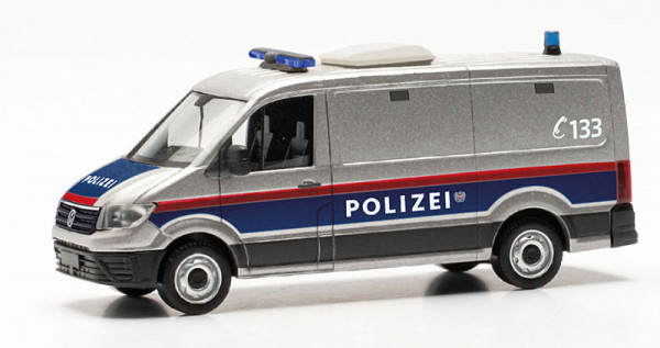 Herpa 097406 - VW Crafter Kasten FD "Polizei Österreich, Gefangenentransport" (A)