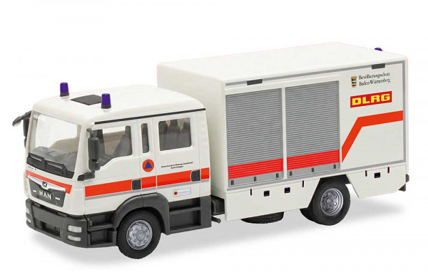 Herpa 099851 - MAN TGL Euro 6c GW-San DLRG