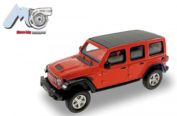 Herpa 87MC000011 - Jeep Wrangler, rot (ab 2017)