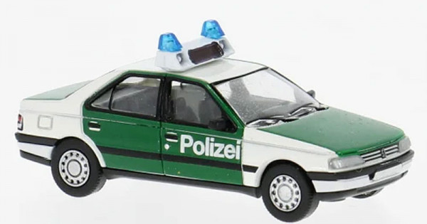 PCX871684 - Peugeot 405 1987 Polizei Saarland