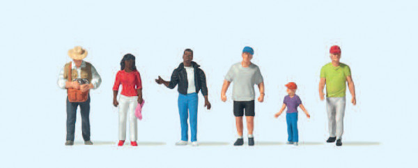 Preiser 10793 - Passanten 6 Figuren