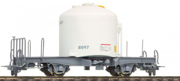 Bemo 2260168 - RhB Zementtransportwagen Uc 8098 weiss