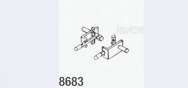 Weinert 8683 - Bedienungshebel f. Kohleschieb