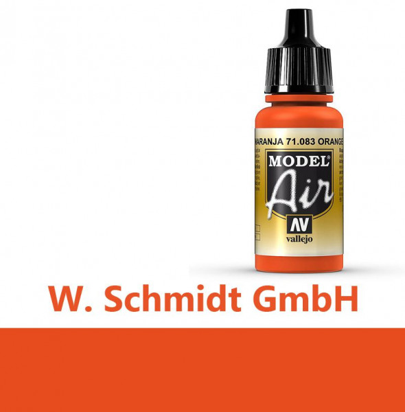 Vallejo 771083 - Model Air Orange, 17 ml