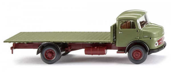 Wiking 085203 - MB Kurzhauber Flachpritschen-Lkw - 1959-68