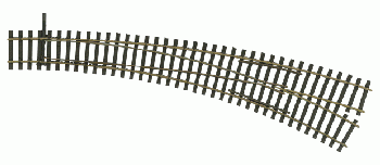Tillig 85313 - Innenbogenweiche IBW rechts 20,7*/32,7* Herzstückwinkel 9* R484/778