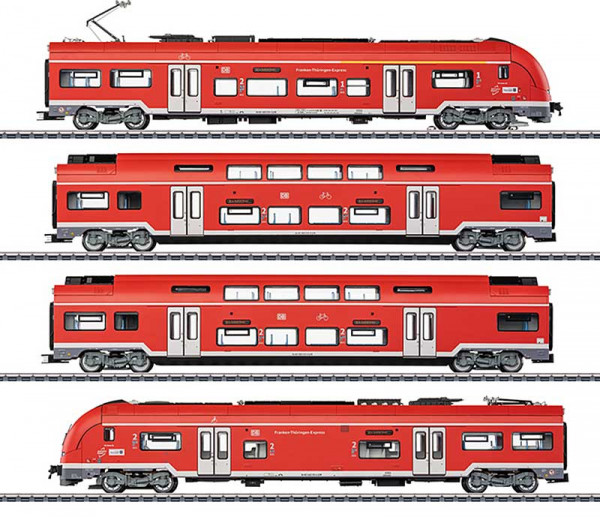 Märklin 38462 - DB AG Triebzug BR 4462 4-teilig verkehrsrot Ep. 6, mit mfx+ Decoder + Sound
