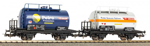 Piko 28347 - PKP Set 2-teilig Kesselwagen Ep. 5, "Orlen"