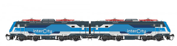 Lima HL2674 - FS Trenitalia, 2-tlg. Set Elektrolokomotiven E.464 in neuer Intercity-Farbgebung, blau