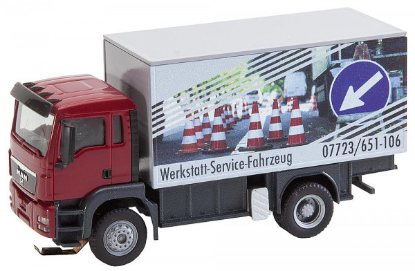 Faller 161554 - MAN TGS Werkstattservicewagen (Herpa/Rietze) Ep.5