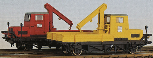 Weinert 4625D - Klv 51 Rottenkraftwagen mit Steinbock-Kran in Rot mit Faulhaber-Motor Ep.3, DCC-Digi