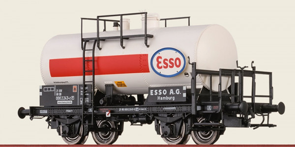Brawa 50855 - DB Kesselwagen Z 2-achsig mit Bremserbühne Ep.4, "Esso"