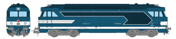 REE MB-244S - REE MB-244 - SNCF Diesellok Reihe BB 67049 Ursprungsfarbe Ep.3, CAEN, DCC + Sound