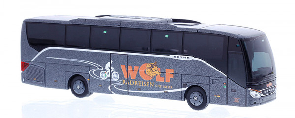 Rietze 77939 - Setra S 515 HD Wolf Radreisen, Eslarn