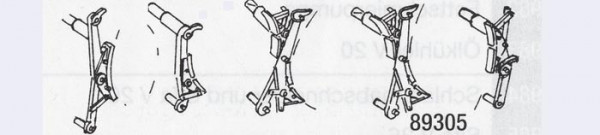Weinert 89305 - Scherenbremsen BR 41 1Satz