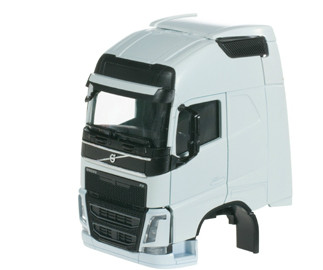 Herpa 084154 - Volvo FH Fahrerhaus Globetrotter XL 13 mit Windleitblech und Dachspoiler
