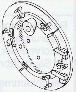 Weinert 8070 - Rauchkammertür BR50.40 1Stck