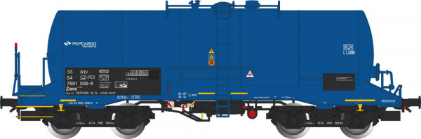 Albert Modell 788036 - CD Kesselwagen Zaes blau Ep.6, "PKP-Cargo"