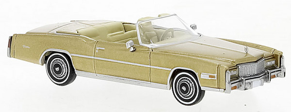 Brekina 19752 - Cadillac Eldorado Convertible metallic beige, 1976,