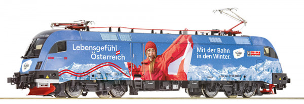 Roco 7520036 - ÖBB Ellok Reihe 1116 Taurus Ep. 6, "Winter im SalzburgerLand", AC-digital + Sound