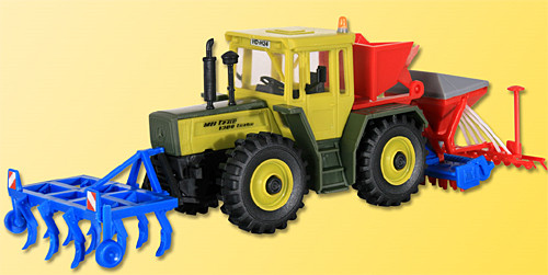 Kibri 10702 - MB Trac mit Säkombination 10,5 x 3,4 x 4 cm