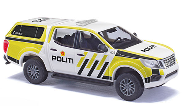 Busch 53730 - Nissan Navara, Politi
