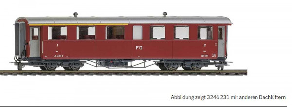 Bemo 3246242 - FO Umbauwagen A B4162 altrot
