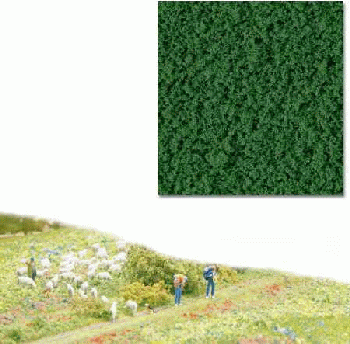 Busch 7333 - Laubflocken dunkelgrün