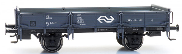 Artitec 20.317.05 - NS Niederbordwagen grau ohne Bremse Ep.4, Depot Crailoo