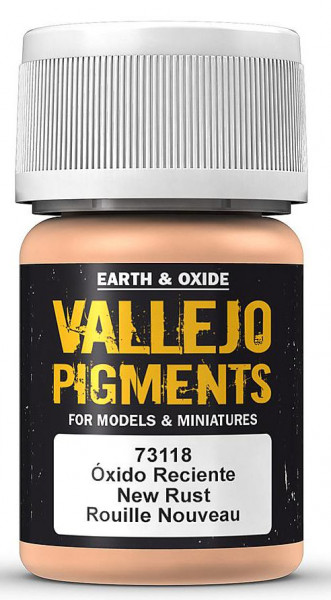 Vallejo 773118 - Pigmentfarbe 30ml frischer Rost