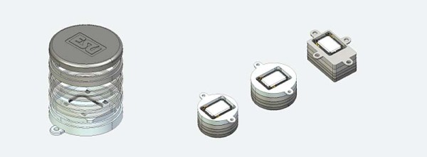 ESU 50341 - Modulares Lautsprecherset für Einzellautsprecher 11x15mm, Modulares Schallkapselset für