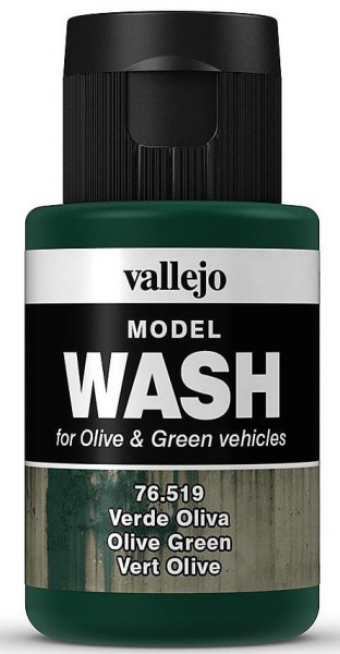 Vallejo 76.519 - Wash-Colour Farbe, olivgrün, 35 ml